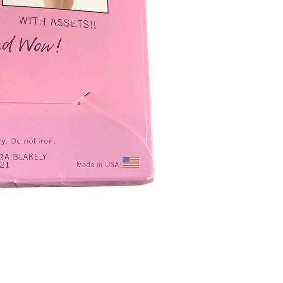 Spanx Love Your Assets High-Waist Shaping Pantyhose Sz 4 Nude Waist Control - Picture 7 of 7